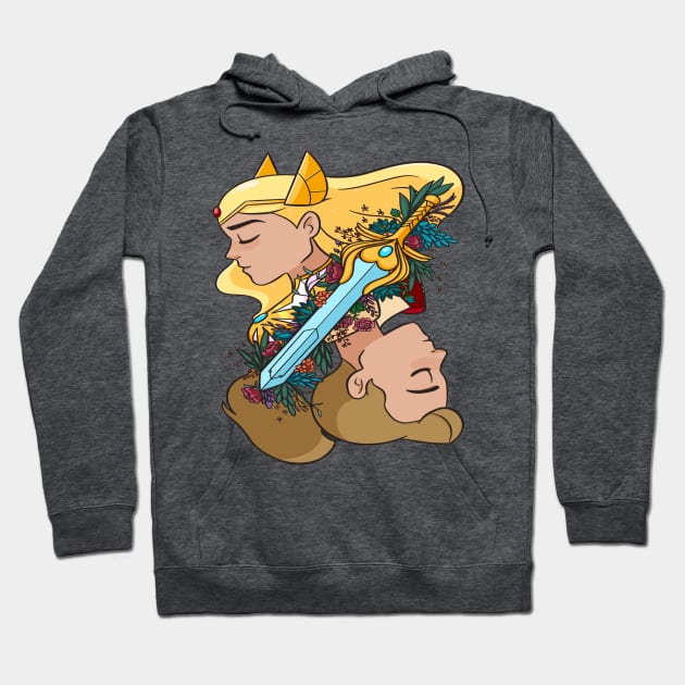 Princess of Power Hoodie by jfeldmanart